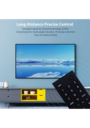 Crackedice Erf3ı80h Hisense 4kultra Hd Tv A6gg A4eg 43a6gg İçin Uzaktan Kumandayı Değiştirin