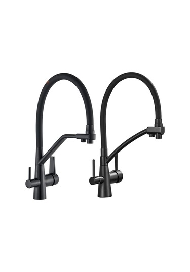 Boheme Siyah Arıtmalı Eviye Bataryası Siyah