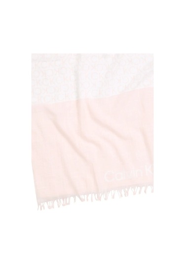 Monogram Cotton Gauze Stole Os