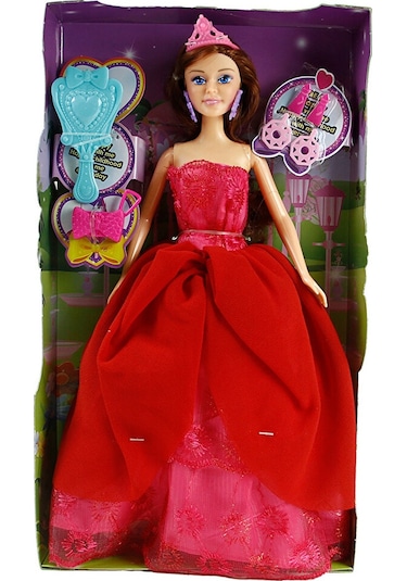 Vardem 29 Cm Aksesuarlı Prenses Bebek Asortili VAR-WG-66796