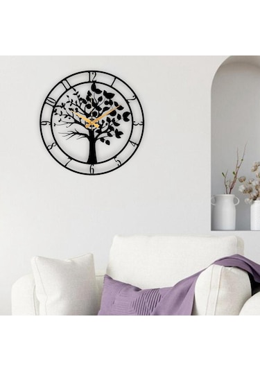 Suntek Metal Saat, Asılı Saatler Modern Süs Geçmiyor Siyah Siyah