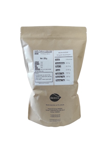 Tuzlu Sarı Leblebi 250 G