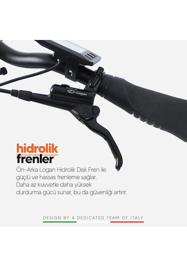 Strada Cycles E-bro HD Fat Bike Katlanabilir 20 Jant Elektrikli Bisiklet