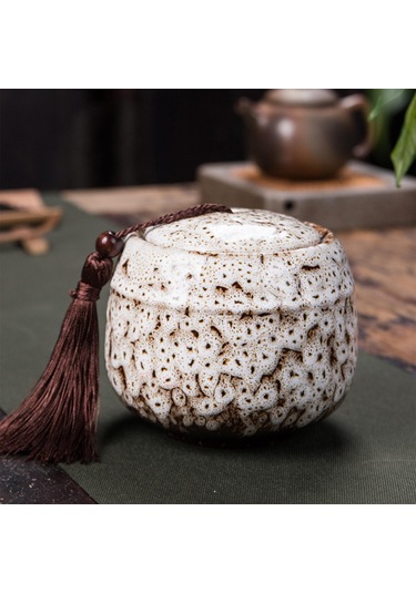 Suntek Seramik Çay Teneke Kutu Gıda Kabı Hava Beyaz-10.5x10cm500ml Beyaz 10.5x10cm500ml