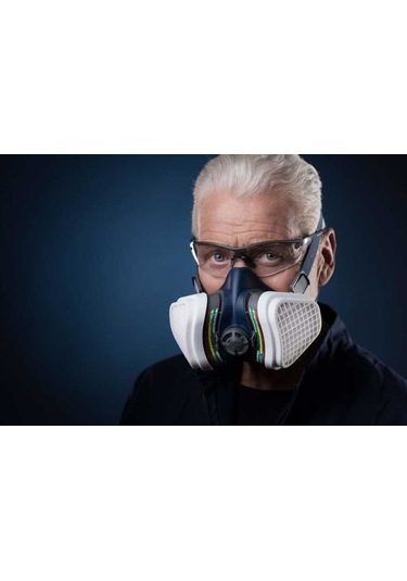 GVS ELİPSE YARIM YÜZ MASKE ABEK1-P3  FİLTRE SETİ  SPR 491