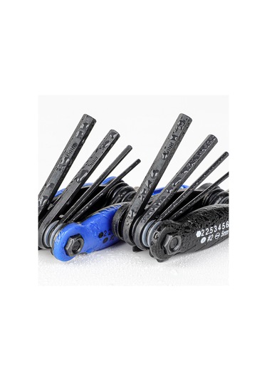 Yaozixa S2 Çelik 8'li Kloplu Bisiklet Tamir Aracı - Antirüzgar, Yüksek Sertlik, Taşınabilir, Sarı Çok Renkli