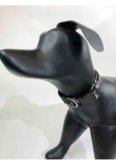 Mita Ayarlanabilir Köpek Boyun Tasması Dalmaçyalı Siyah&beyaz