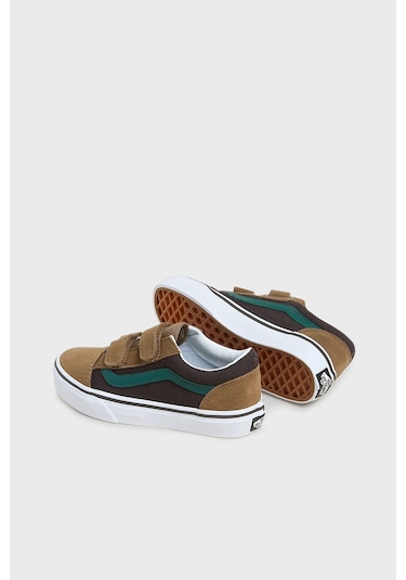 Vans Unisex Çocuk Ayakkabı Vn000cyabf01 Haki-kahve Haki-kahve