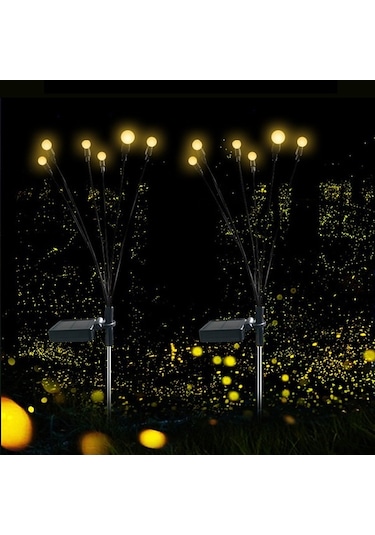 Besthome1 Rüzgarda Sallanan 6 Başlı Ip65 Güneş Enerjili Bahçe Aydınlatma Lambası 111 Karakter Su Geçirmez