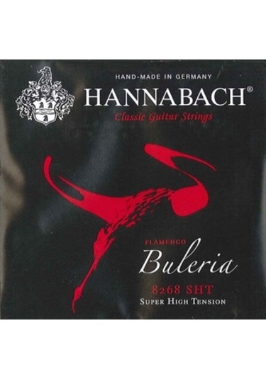 Hannabach 8268 Sht Buleria Flamenco. 3-Treble Set Alt 3 Tel Flame