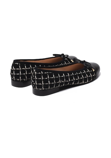 Black-white Fabric/ Black Napple Babet Kadın 69 01 Chiara Bellini Fabric