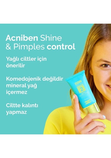 Acnıben S.Hine &.N. & Pimples Control Gel Cream Anti Ahine &Ibhine & Cream 40 ML