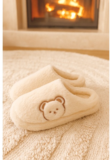 3'lü Paket Fluffy Kapalı Kadın Terlik Ev Terliği Paket Ürün