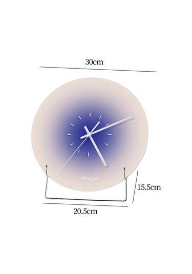 Homyl Duvar Saati Dekoratif Saat Geçmiyor Sessiz Minimalist Masa Stil B