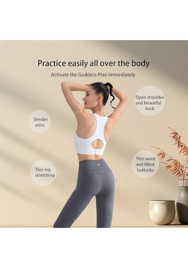 Geeroyoo 3 Adet Pilates Grup 8 Şekilli Germe Kayışları - Yoga Ve Fitness İçin Esneklastik, Pembe-mavi-mor, 47 Cm Çok Renkli