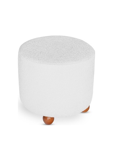 Marshmallow Bohem Puf Beyaz