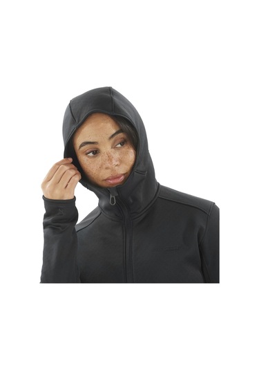 Salomon Sntıal Mıdfleece Fz Hd W 27412 Siyah
