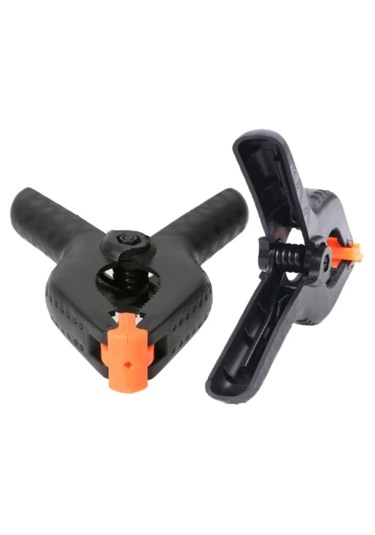 Kıskaç Klips Yaylı Işkence Plastik Kelepçe Güçlü Mafsallı Çene 5