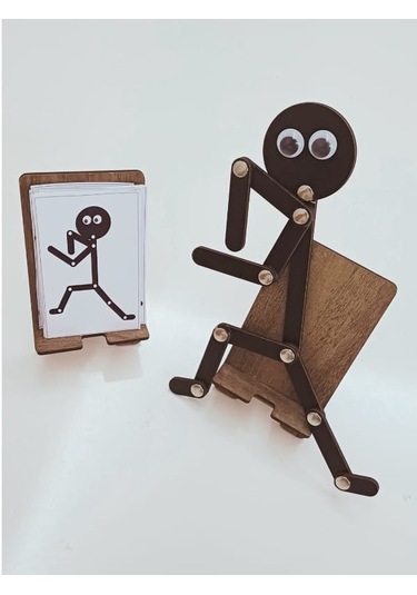 Ahşap Eğitici Oyuncak Montessori Çöp Adam Ahşap Oyuncak Ahşap Yap