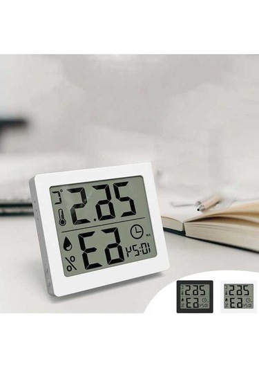 Pazly Bebek Odası İçin Dijital Termo-higrometre -20 C 60 C Hassas Ölçüm