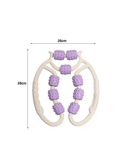 Homyl Golfçü Dirsek Omuz Bacaklar Için Masaj Aleti Menekşe