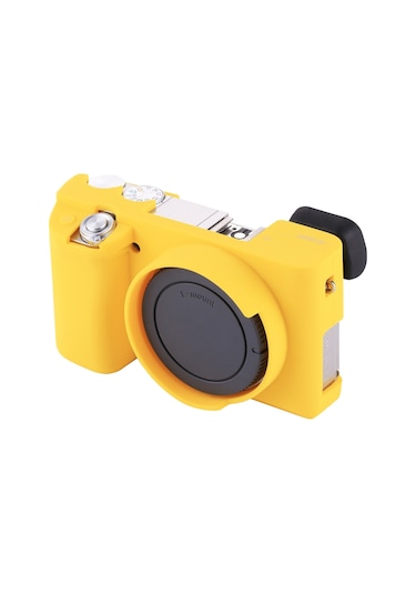 Sony Ilce-6000 / A6000 İçin Puluz Soft Silikon Koruyucu Kılıf Sarı Diğer