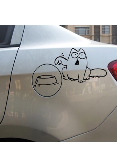 Araba Için Yakıt Deposu Kapağı Sticker