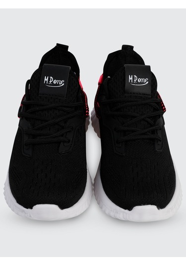 Mp Kız Çocuk Spor Ayakkabı 31-35 Numara Siyah-pembe Siyah-Pembe