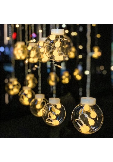 Padalink Islak Dayanımlı 12 İsteği Topu Işıklı Zincir, Bahçe Çimen Bahçe Düğün Dekorasyonu, Islak Beyaz Işık, Pil Usb Çift Kullanim, 3.5 Metre, 8 Fonksiyonlu Noel Ağacı Işıklı Zinciri Çok Renkli Padalink Islak Dayanımlı 12 İsteği Topu Işıklı Zincir, Bahçe Çimen Bahçe Düğün Dekorasyonu, Islak Beyaz Işık, Pil Usb Çift Kullanim, 3.5 Metre, 8 Fonksiyonlu Noel Ağacı Işıklı Zinciri Çok Renkli