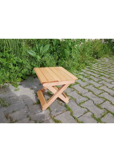 Katlanır Ahşap Tabure