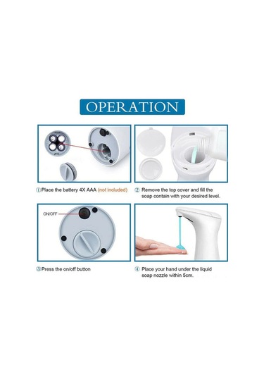 Ximistore9 Otomatik Sabun Dağıtıcı, Entegre Kızılötesi Sensör, Dokunmadan 5cm Mesafede Çalışır, 200ml Kapasite, Ev Ofis Hastane Uygun Çok Renkli