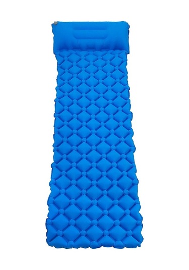 Wondernest Yatak Yastıklı Uyku Şişme Minderi Mavi Mat Kamp Hava Yatağı Gm-am01 Entegre Açık - Dl Altın