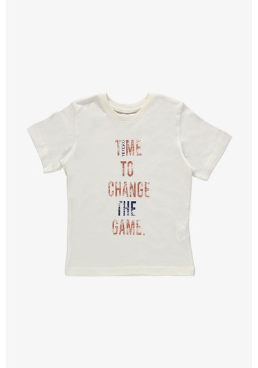 Gömlek ,pantolon ,t-shirt Yaprak Desen 3parça Erkek Çocuk Takım T Koyu Kahverengi