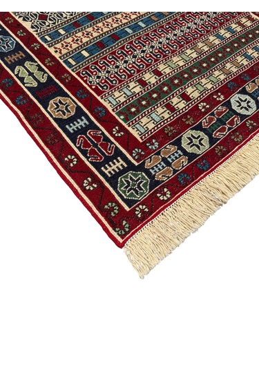 El Dokuma Sıfır İran Sumak Kilimi 84x200 Yün Yolluk