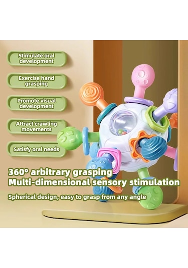 Conventions1 Bebek Manhattan Kavrama Topu - Erken Eğitim Ve Diş Kahverengi
