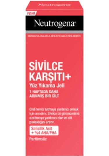 Neutrogena Sivilce Karşıtı Plus Temizleme Jeli 200 ML