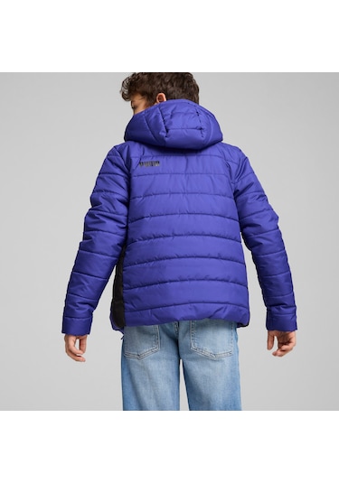 Puma Essentıals Genç Çocuk Şişme Mont 670559 27 Mavi