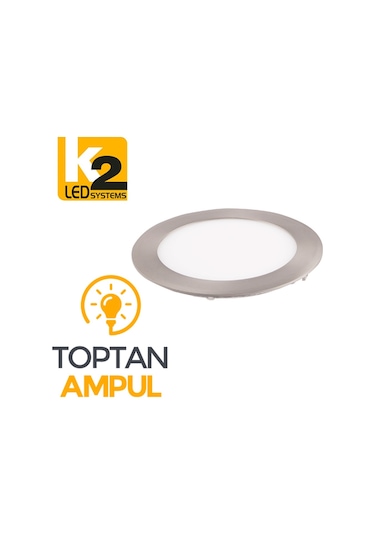 K2 Kdl403S 22Watt S/A Saten Kasa Slim Led Panel