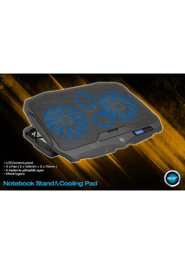 Frisby FNC-5230ST 10" - 17" 4 Fanlı Stand Gaming Notebook Soğutucu