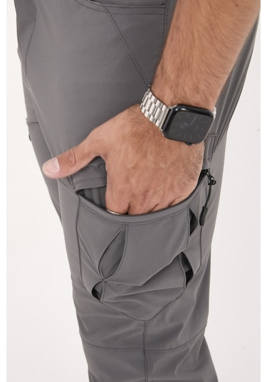 Camp532 Outdoor Tactical Su İticili Likralı Yazlık Erkek Taktik Pantolon Gri