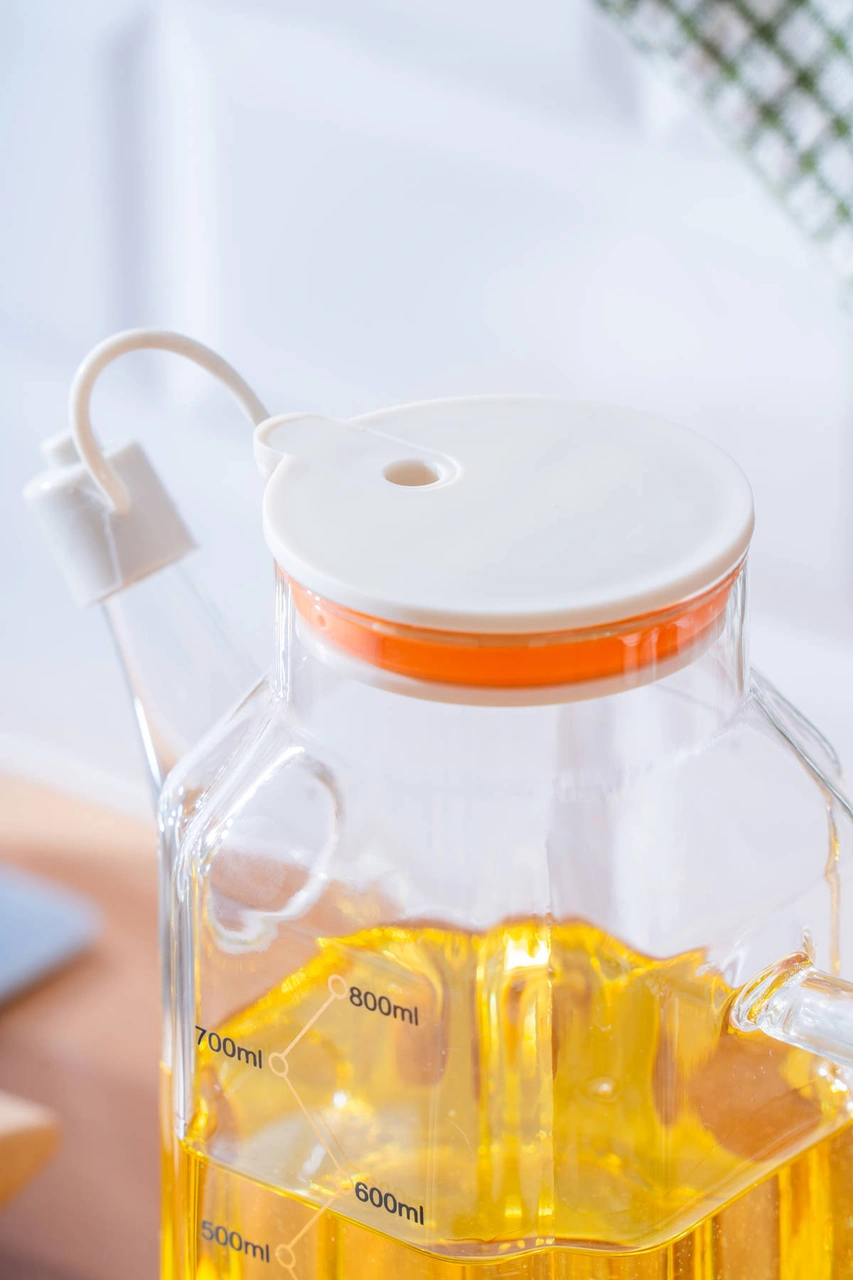 Acar Lume Cam Yağdanlık - 800 Ml Beyaz