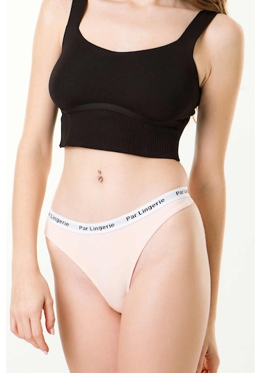 Parlingerie Kadın String Tanga Somon