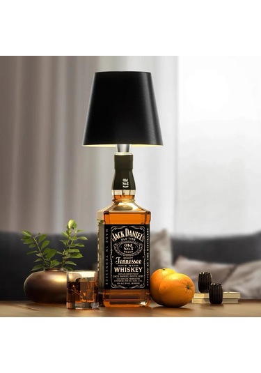 Şarjlı Dekoratif Şişe Üstü Led Lamba - 3 Kademe Dokunmatik Işık