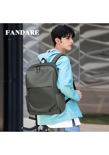 Aromee Okul Sırt Çantası Sırt Çantası Erkek Okul Sırt Çantası - Yeşil.
