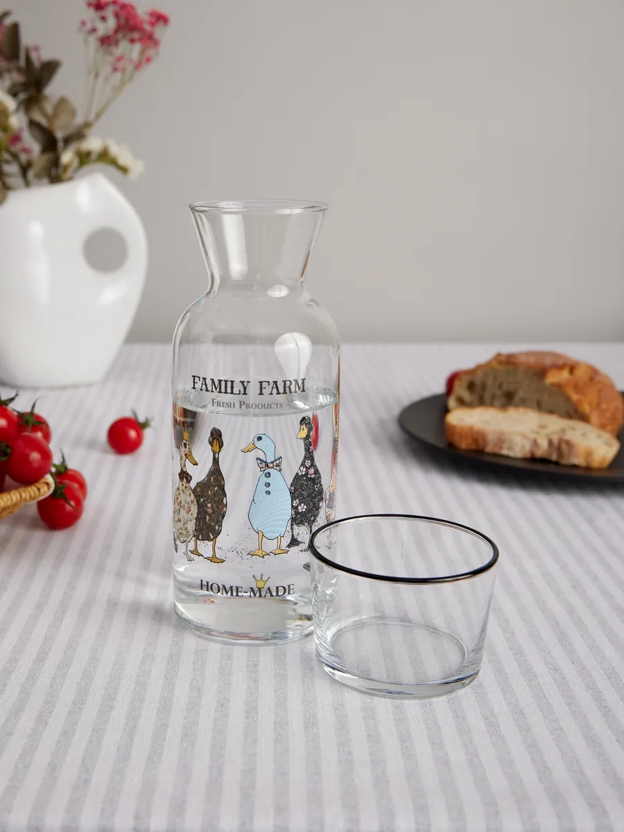 Lefard Kapaklı Ve Bardaklı Su Sürahisası "family Farm" 700 Ml 170418078