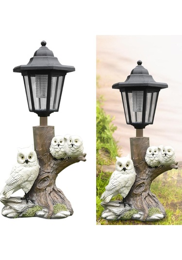 Homyl Güneş Bahçe Heykeli Işık, Heykelcik Gece Lambası Çok Renkli