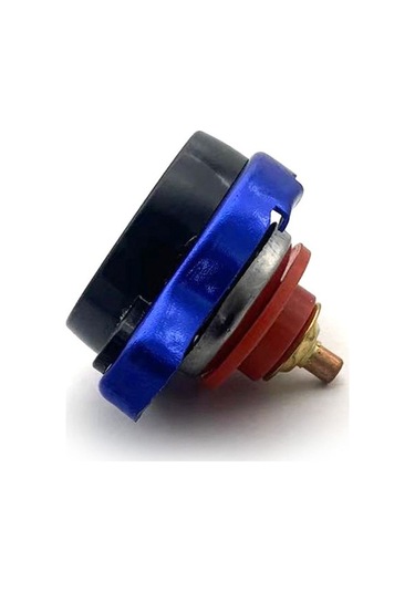 Besthome1 Universal Car Radiator Cap - 1.3bar Pressure, Temperature Display, Aluminum Lid