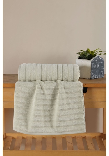 Varol Wave Serisi Premium Micro Cotton El Havlusu 50x90cm A.yesıl/50x90cm Açık Yeşil