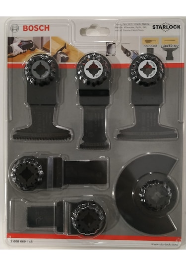 Bosch Starlock Ahşap & Metal Testere Seti 9'lu – 2608669146