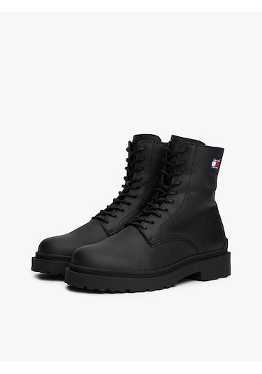 Tommy Hilfiger Erkek Bot Em0em01631bds Siyah